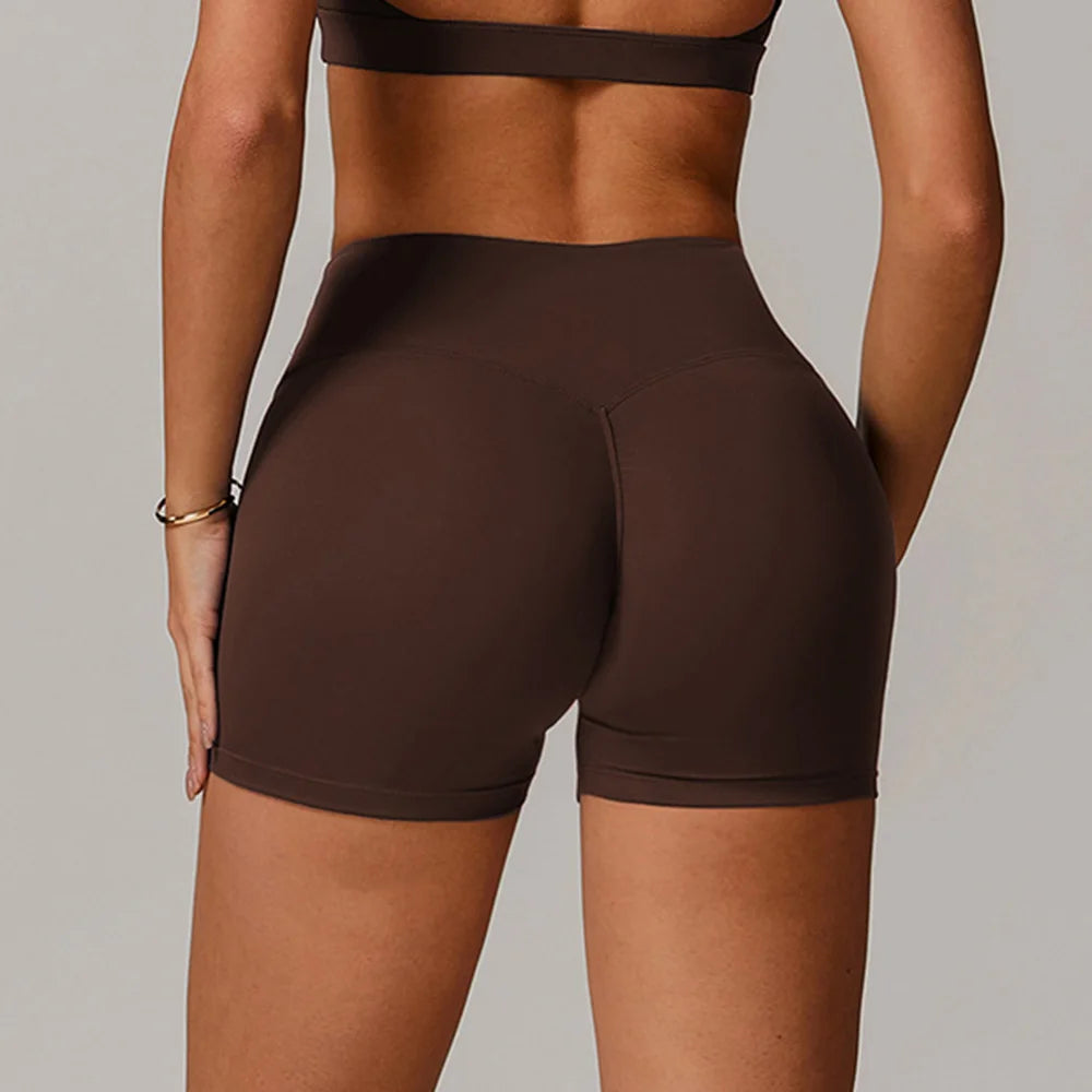 Women's High Elasticity Gym Shorts