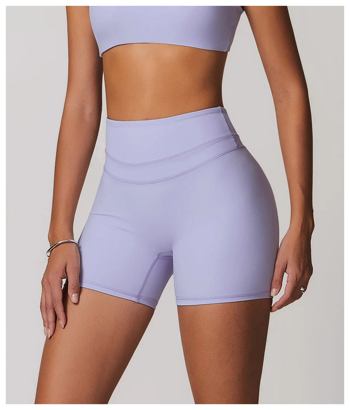 Women's High Waist Yoga Shorts