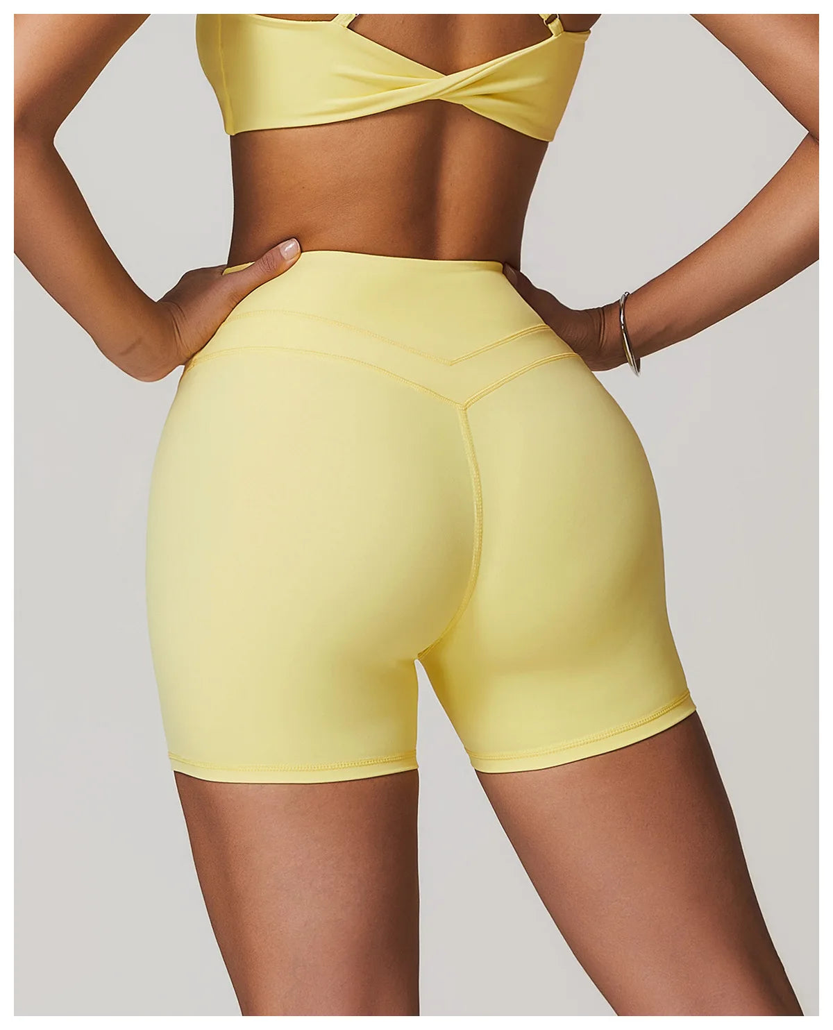 Women's High Waist Yoga Shorts