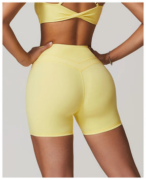 Women's High Waist Yoga Shorts