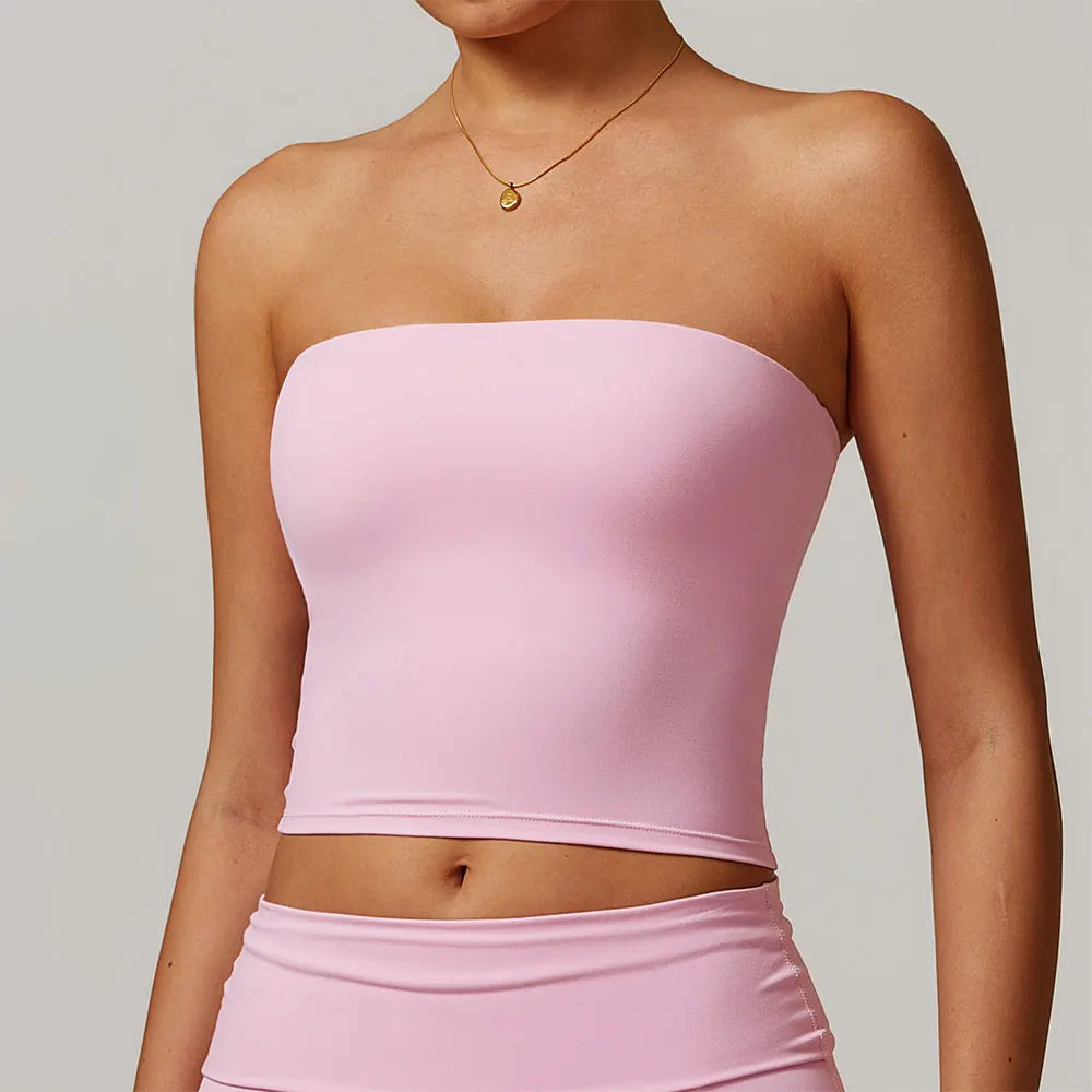 Women's Strapless Yoga Vest