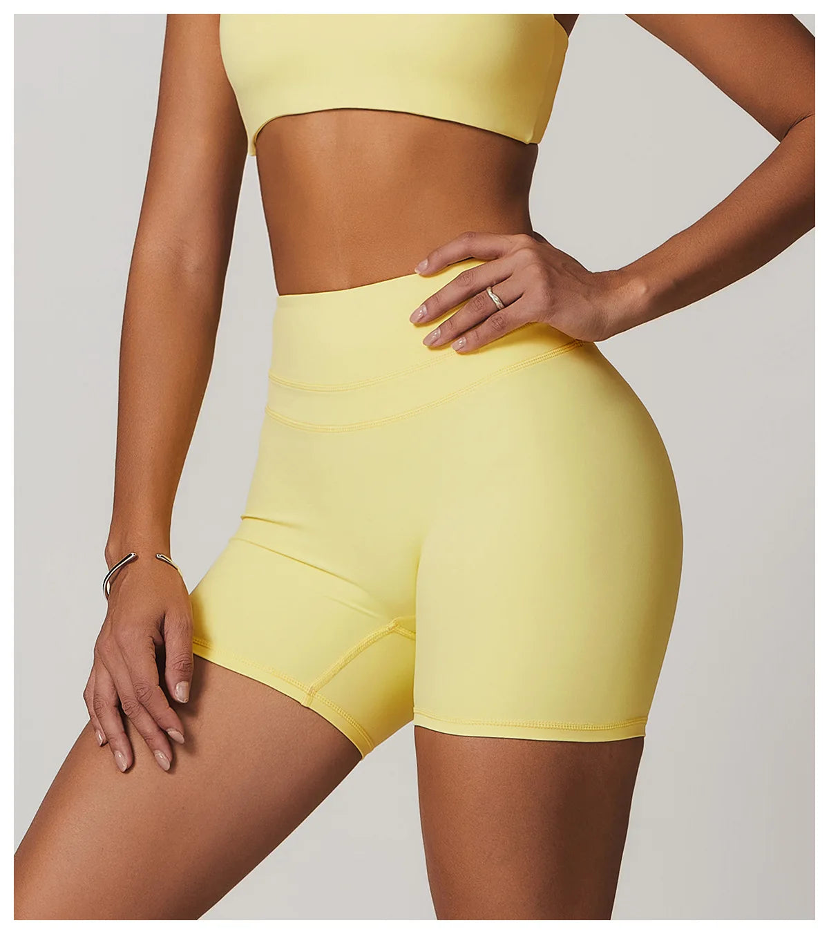 Women's High Waist Yoga Shorts