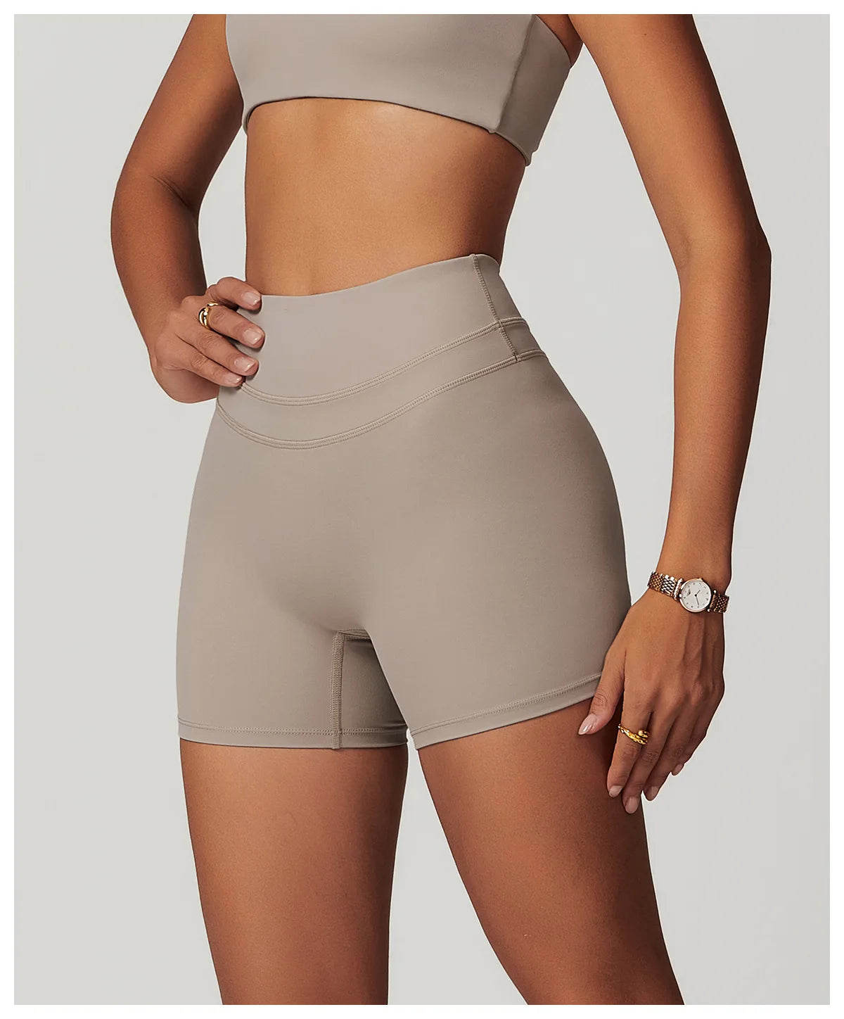 Women's High Waist Yoga Shorts