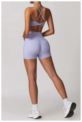 Women's High Waist Yoga Shorts