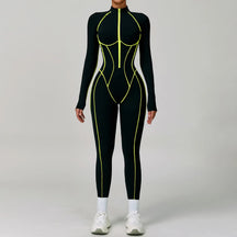 Women's Zipper Romper Jumpsuit