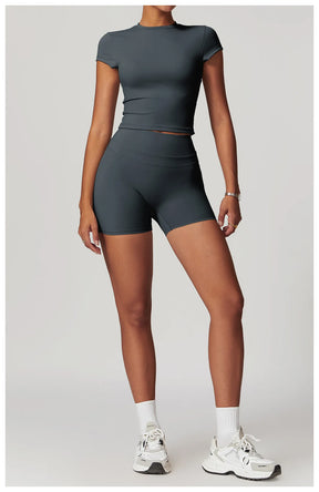 Women's High Waist Yoga Shorts
