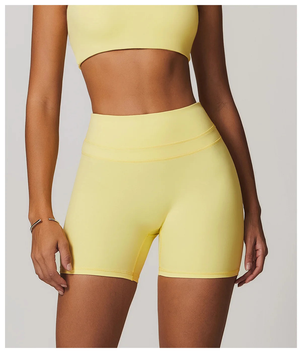 Women's High Waist Yoga Shorts