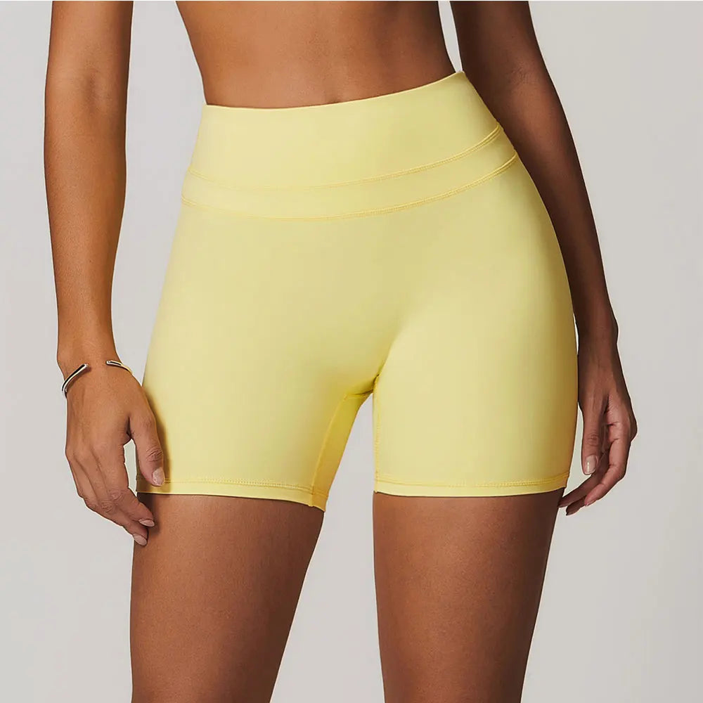 Women's High Waist Yoga Shorts