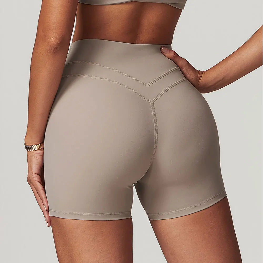 Women's High Waist Yoga Shorts