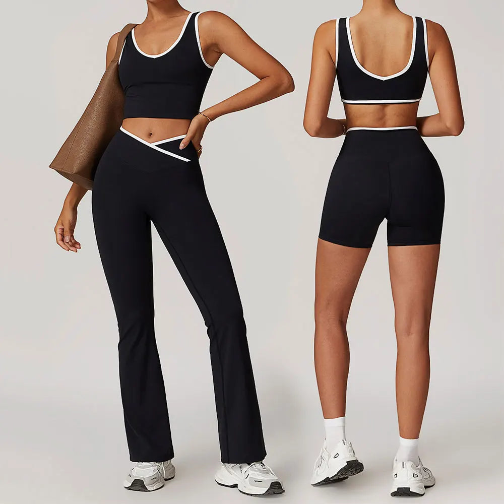 Women's 2-Piece Nude Feeling Yoga Set