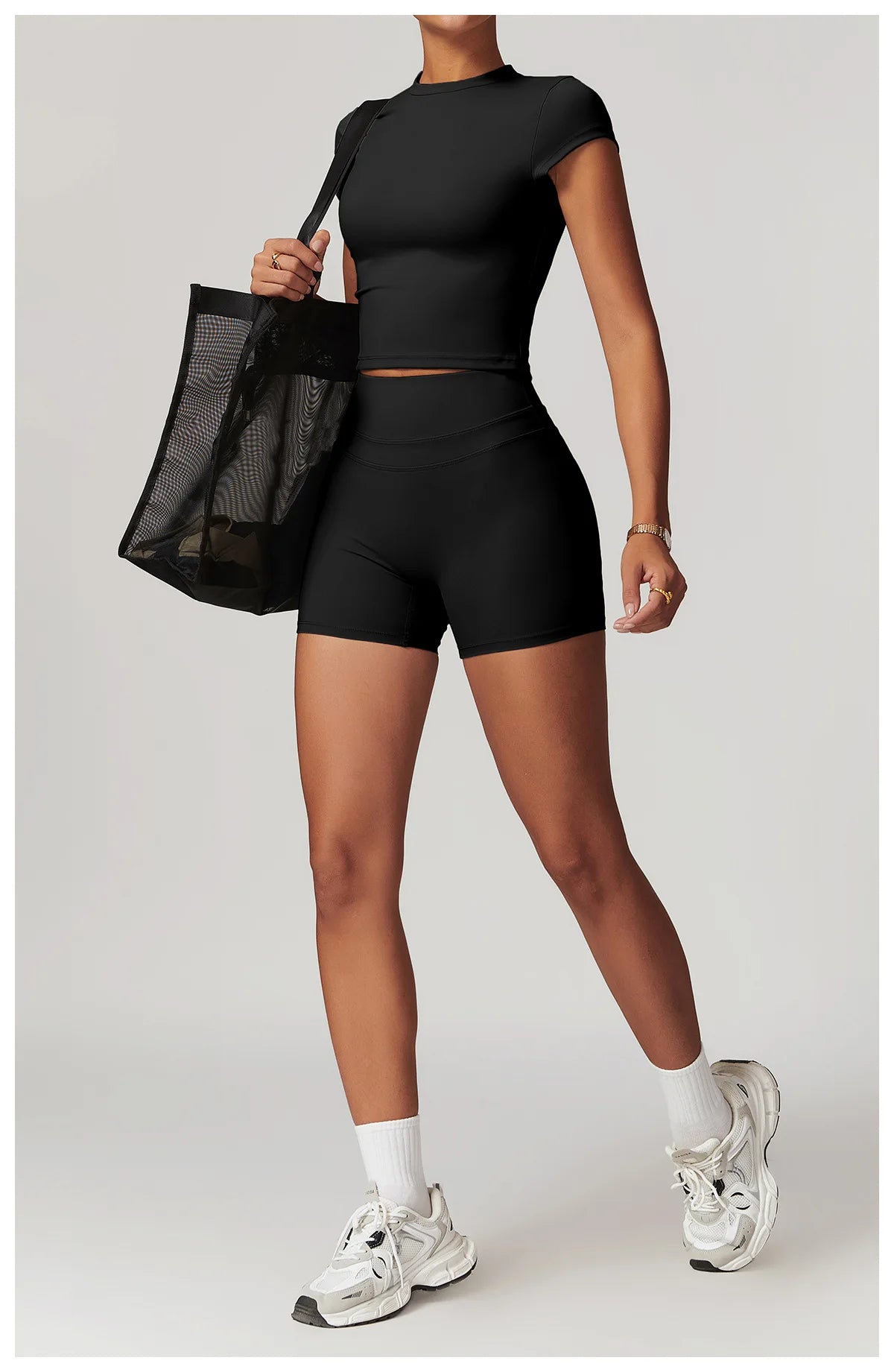 Women's High Waist Yoga Shorts