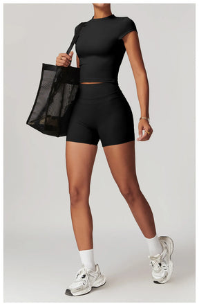 Women's High Waist Yoga Shorts