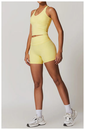 Women's High Waist Yoga Shorts