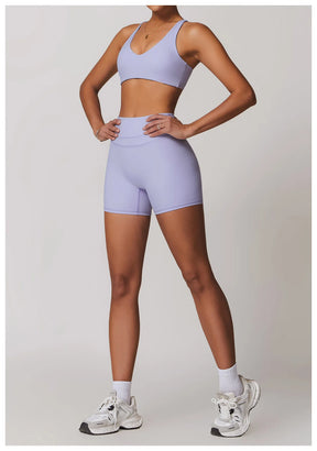 Women's High Waist Yoga Shorts