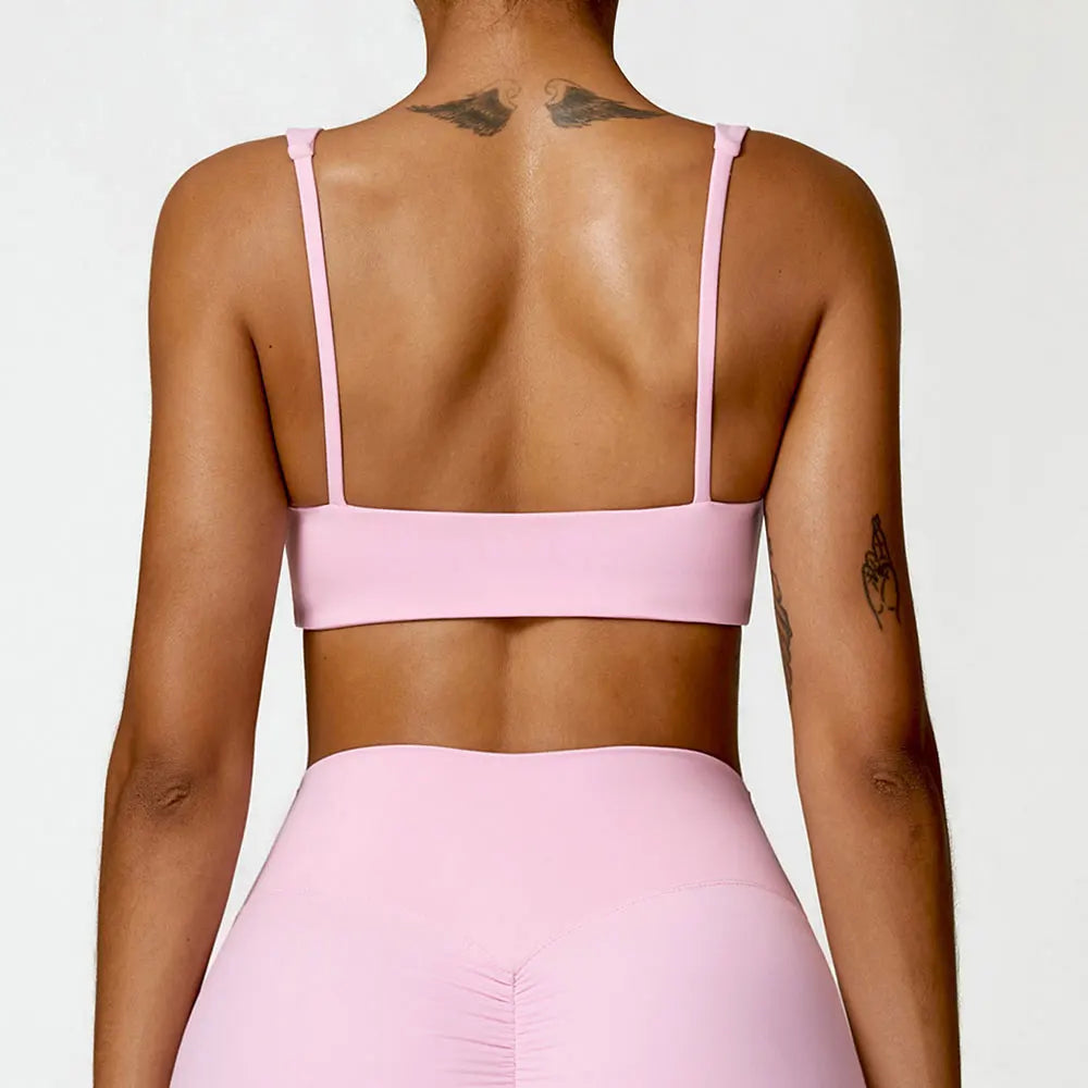 Women's Sexy Sports Bra – Push-Up Gym, Running &amp; Yoga Workout Top