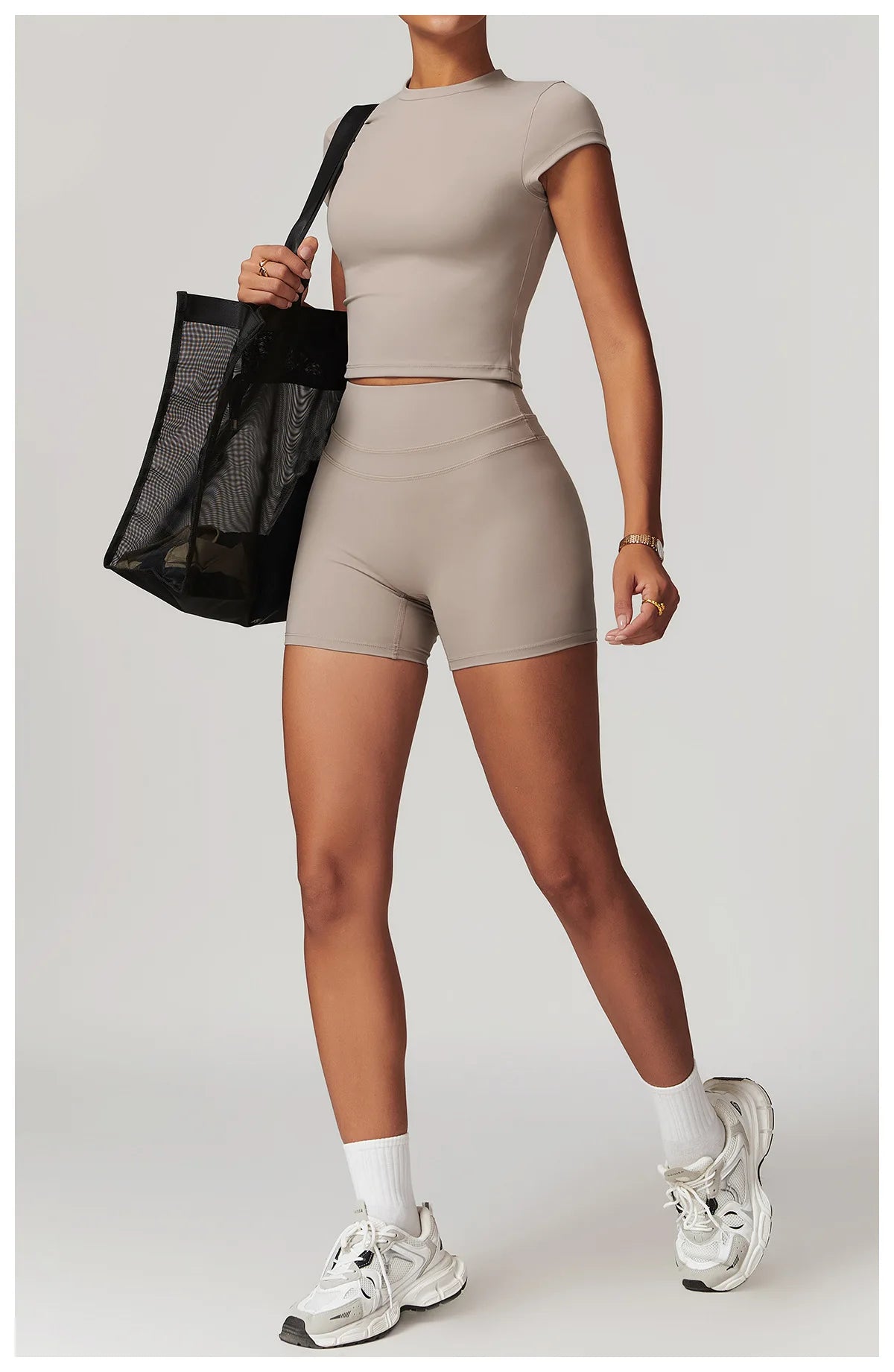 Women's High Waist Yoga Shorts
