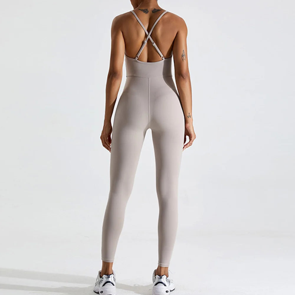 Women's Yoga Jumpsuit – One Piece Fitness Romper